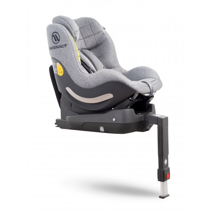 Дитяче автокрісло Avionaut AeroFIX Iso-Fix (гр.1) Grey Melange (AV-350-AF.01)