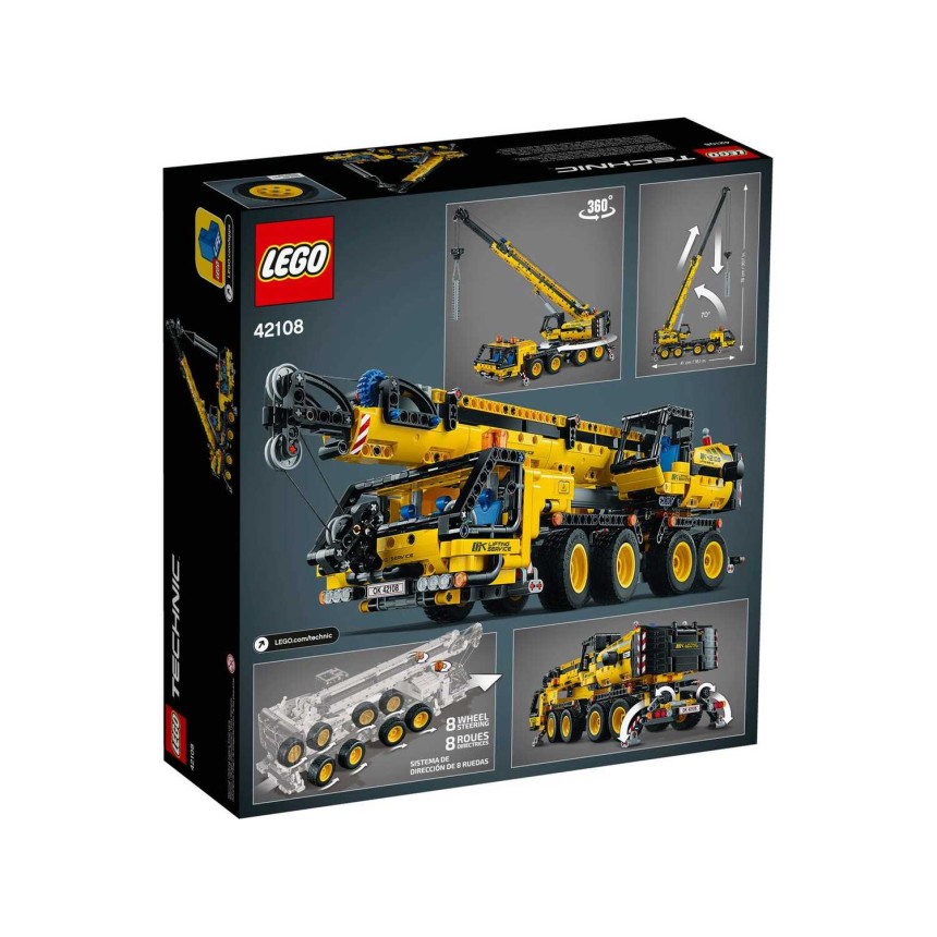 Конструктор LEGO Technic Мобільний кран (42108)