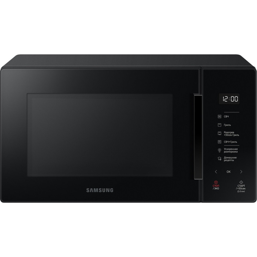 Мікрохвильова піч із грилем Samsung MG23T5018AK/BW