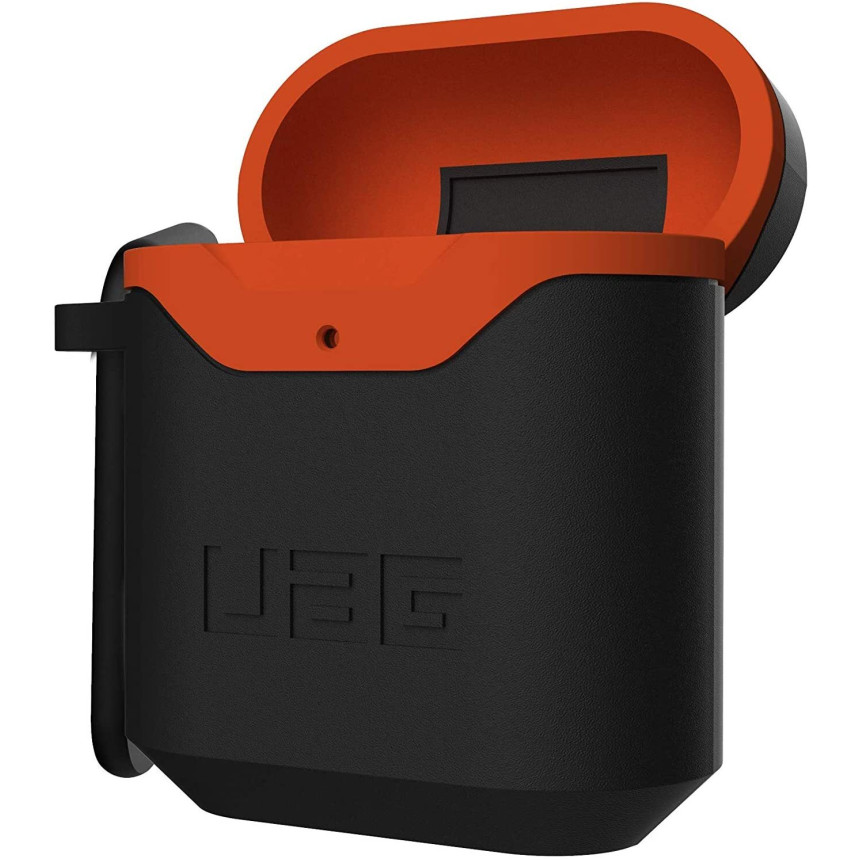 Чохол UAG для Airpods Standard Issue Hard Black/Orange (10242F114097)