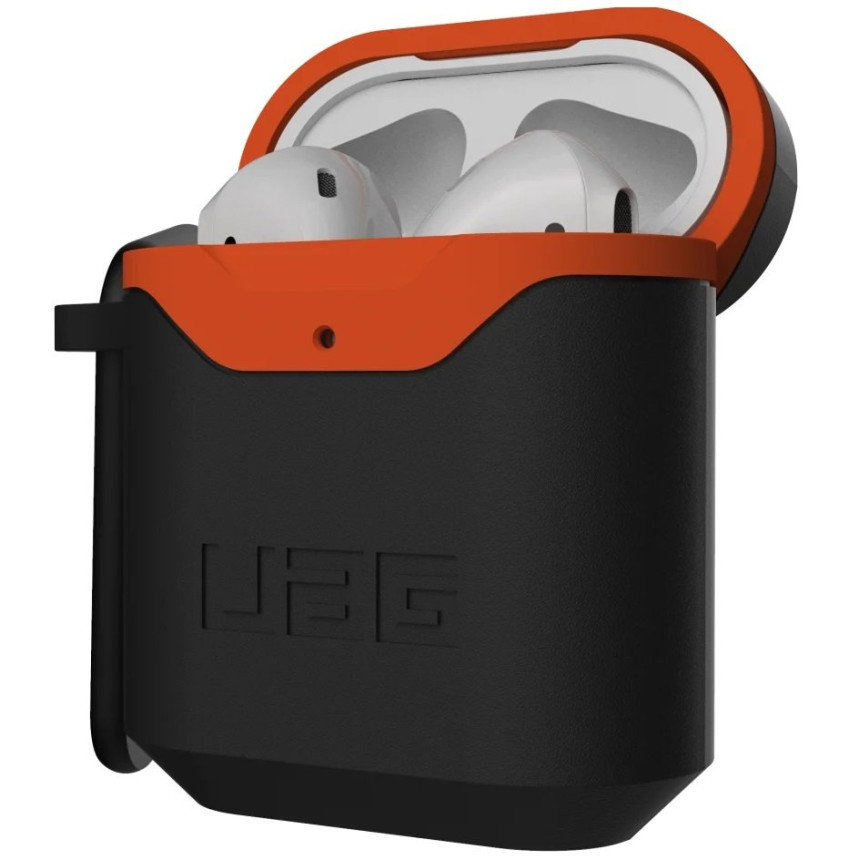 Чохол UAG для Airpods Standard Issue Hard Black/Orange (10242F114097)