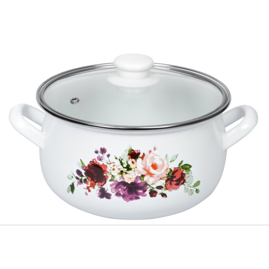 Каструля Ardesto Melanie Magic Flowers 3,5 л (AR0135) Каструля Ardesto Melanie Magic Flowers 3,5 л (AR0135)