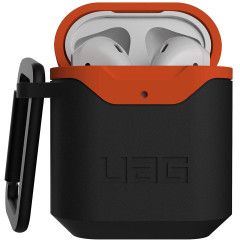 Чохол UAG для Airpods Standard Issue Hard Black/Orange (10242F114097)
