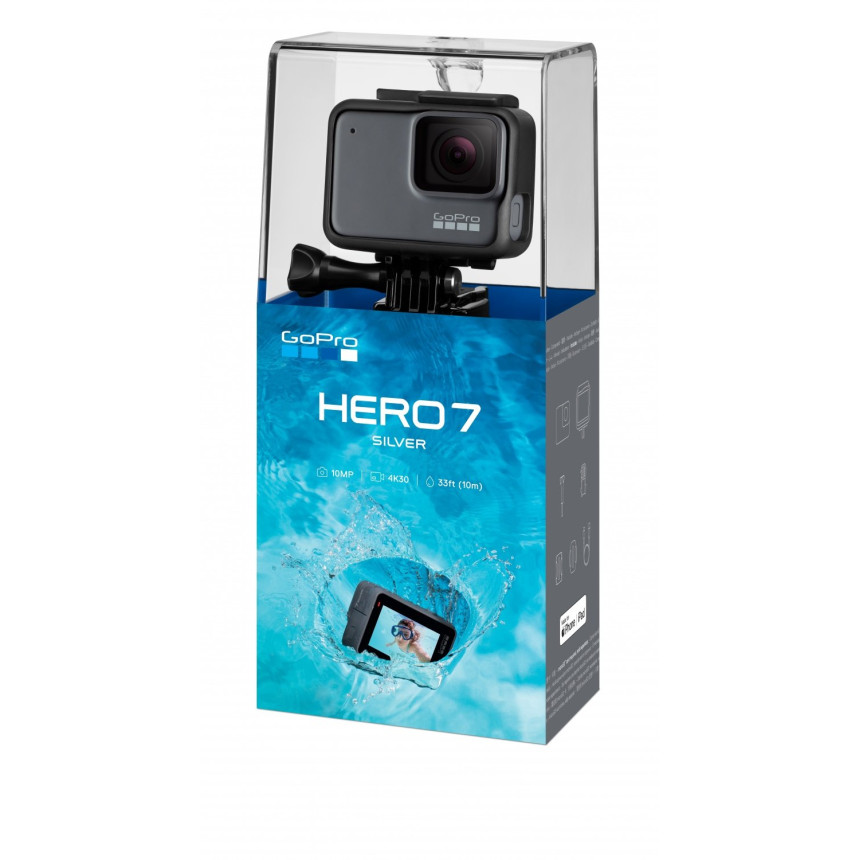 Екшн-камера GoPro HERO7 Silver (CHDHC-601-RW)