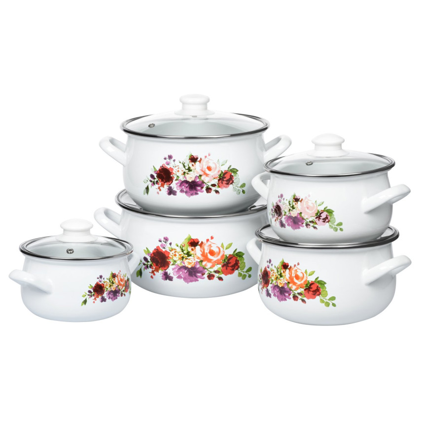 Каструля Ardesto Melanie Magic Flowers 2,0 л (AR0120)