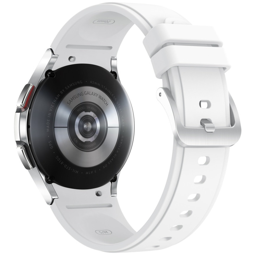 Смарт-годинник Samsung Galaxy Watch4 Classic 42mm Silver (SM-R880NZSASEK)