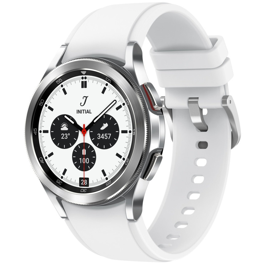 Смарт-годинник Samsung Galaxy Watch4 Classic 42mm Silver (SM-R880NZSASEK)