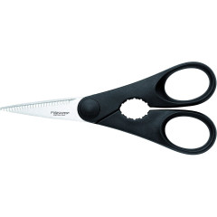 Ножиці кухонні Fiskars Essential з відкривачем для пляшок (1023820)