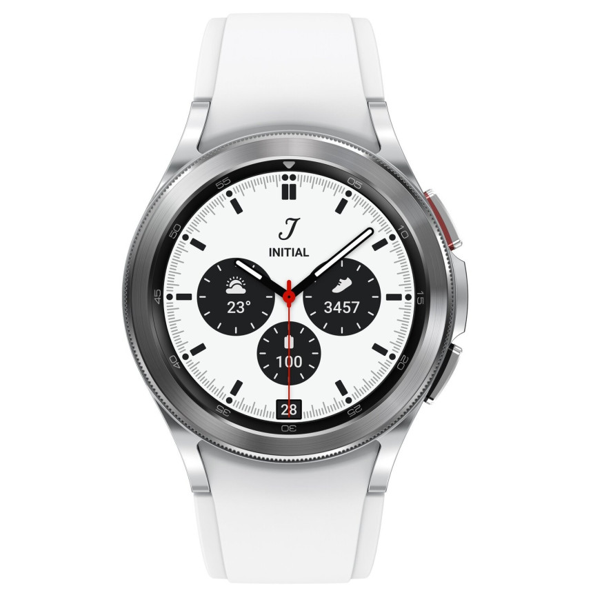 Смарт-годинник Samsung Galaxy Watch4 Classic 42mm Silver (SM-R880NZSASEK) Смарт-годинник Samsung Galaxy Watch4 Classic 42mm Silver (SM-R880NZSASEK)