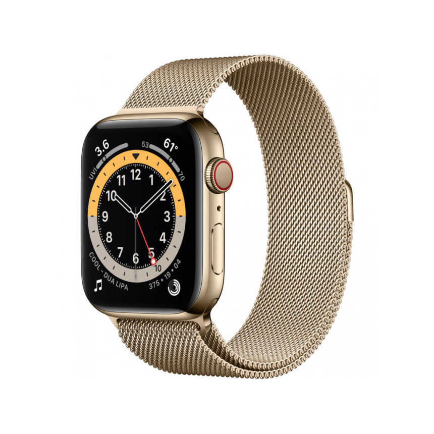 Смарт-годинник Apple Watch Series 6 GPS 40mm Blue Aluminum Case with Deep Navy Sport Band (MG143) Смарт-годинник Apple Watch Series 6 GPS 40mm Blue Aluminum Case with Deep Navy Sport Band (MG143)