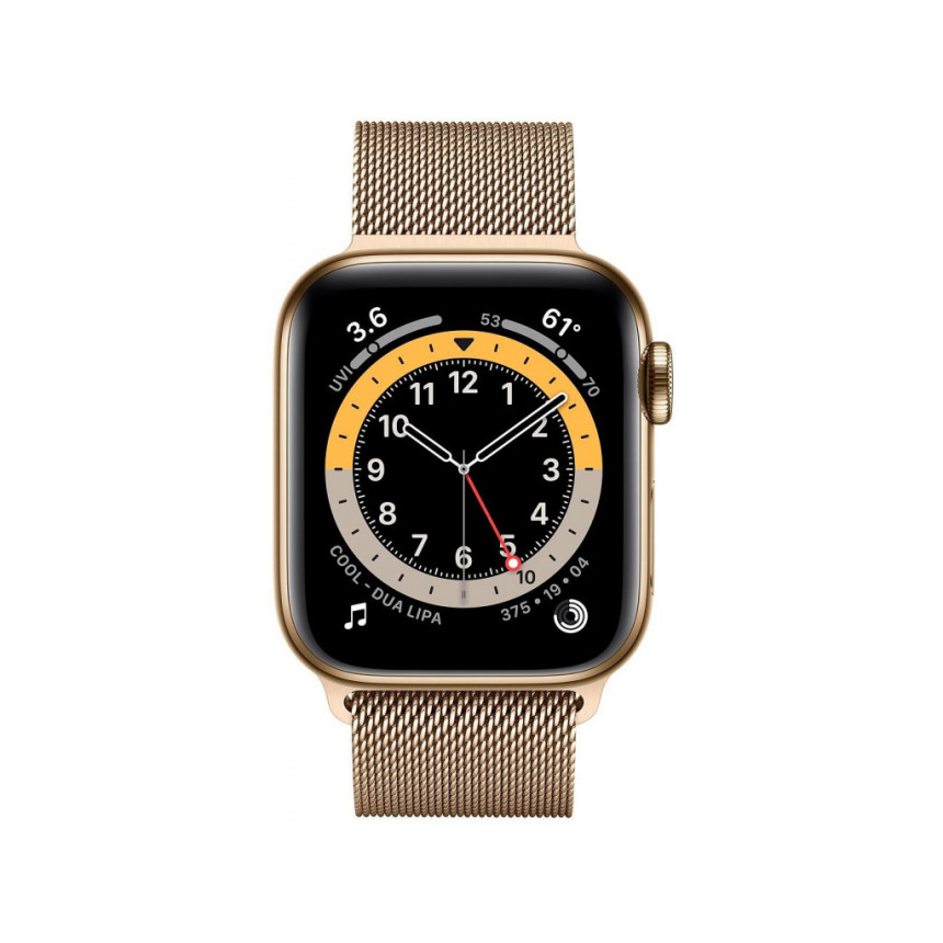 Смарт-годинник Apple Watch Series 6 GPS 40mm Blue Aluminum Case with Deep Navy Sport Band (MG143)