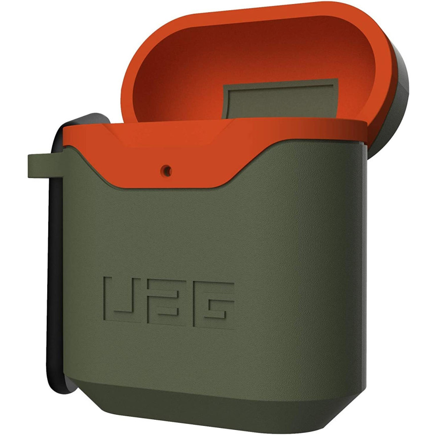 Чохол UAG для Airpods Standard Issue Hard Olive/Orange (10242F117297)