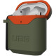 Чохол UAG для Airpods Standard Issue Hard Olive/Orange (10242F117297)