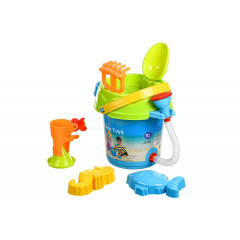 Набір для гри з піском Same Toy Відерко 6 одиниць синє (969Ut-1)