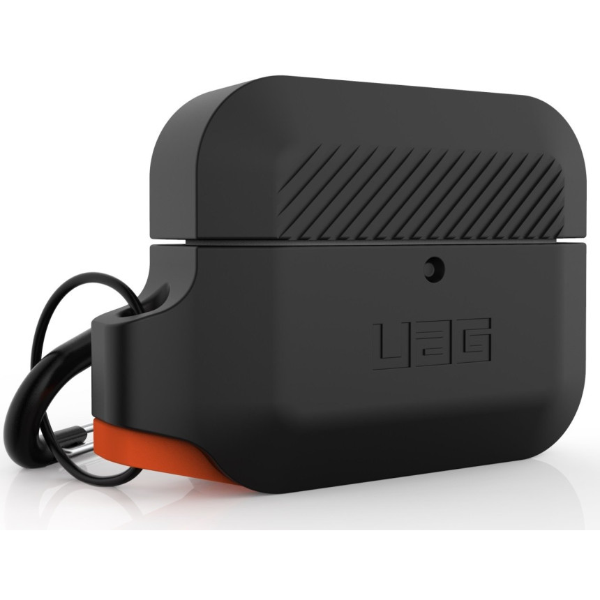 Чохол UAG для Airpods Pro Silicone Black/Orange (10225K114097)