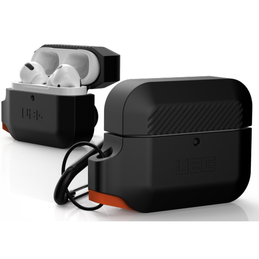 Чохол UAG для Airpods Pro Silicone Black/Orange (10225K114097)