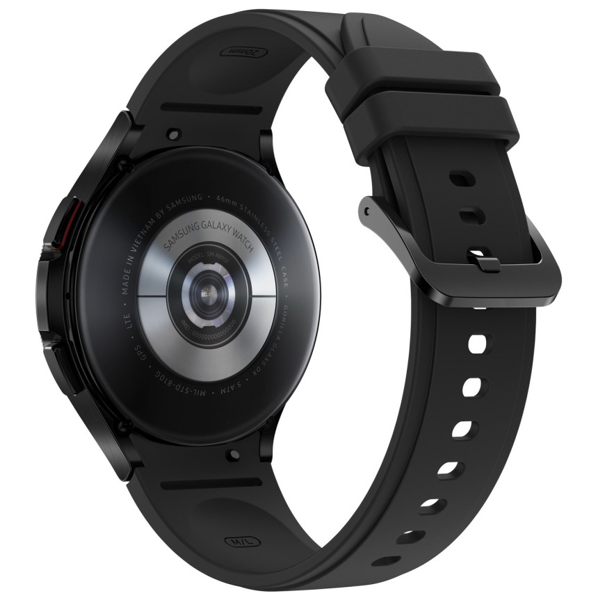 Смарт-годинник Samsung Galaxy Watch4 Classic 46mm eSim Black (SM-R895FZKASEK)