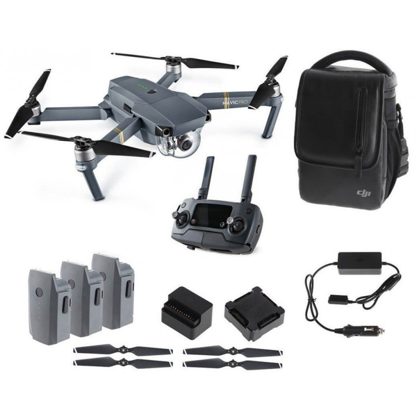 Квадрокоптер DJI Mavic Pro Fly More Combo (CP.PT.000640.02) Квадрокоптер DJI Mavic Pro Fly More Combo (CP.PT.000640.02)