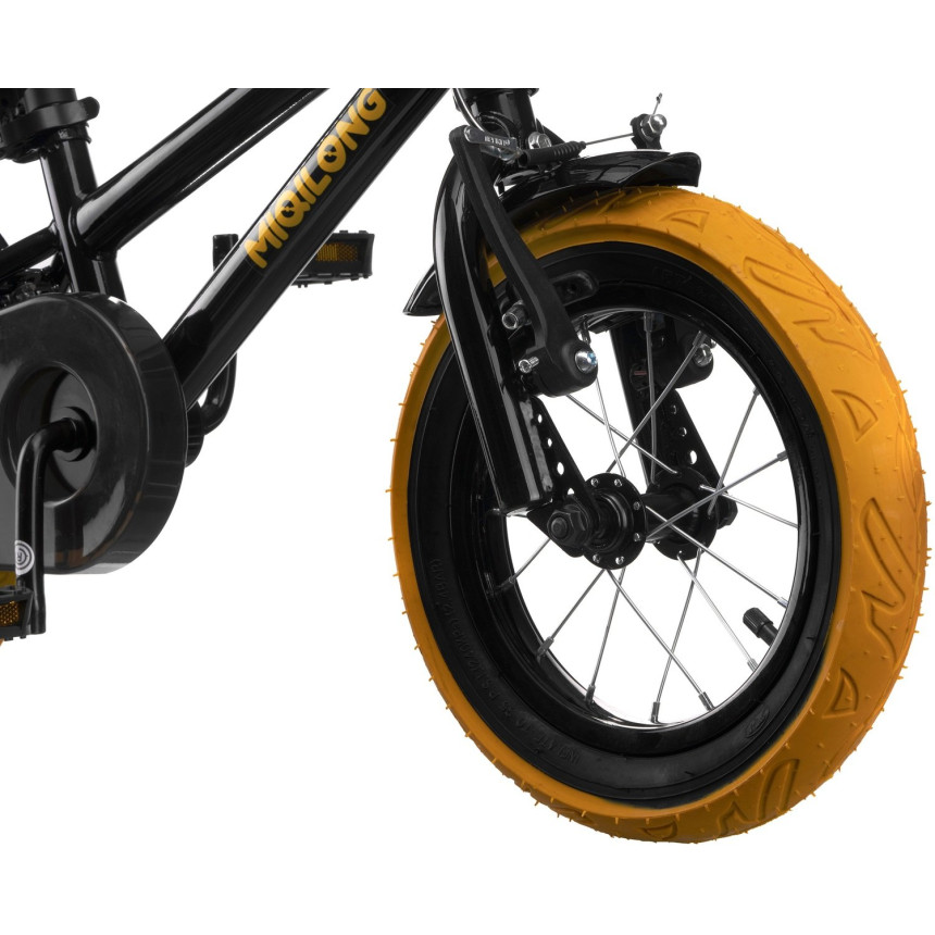 Дитячий велосипед Miqilong ST Чорний 12` ATW-ST12-BLACK