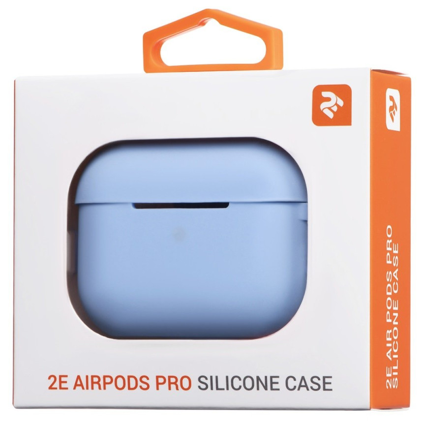 Чохол 2Е для Apple AirPods Pro Pure Color Silicone (2.5mm) Sky Blue