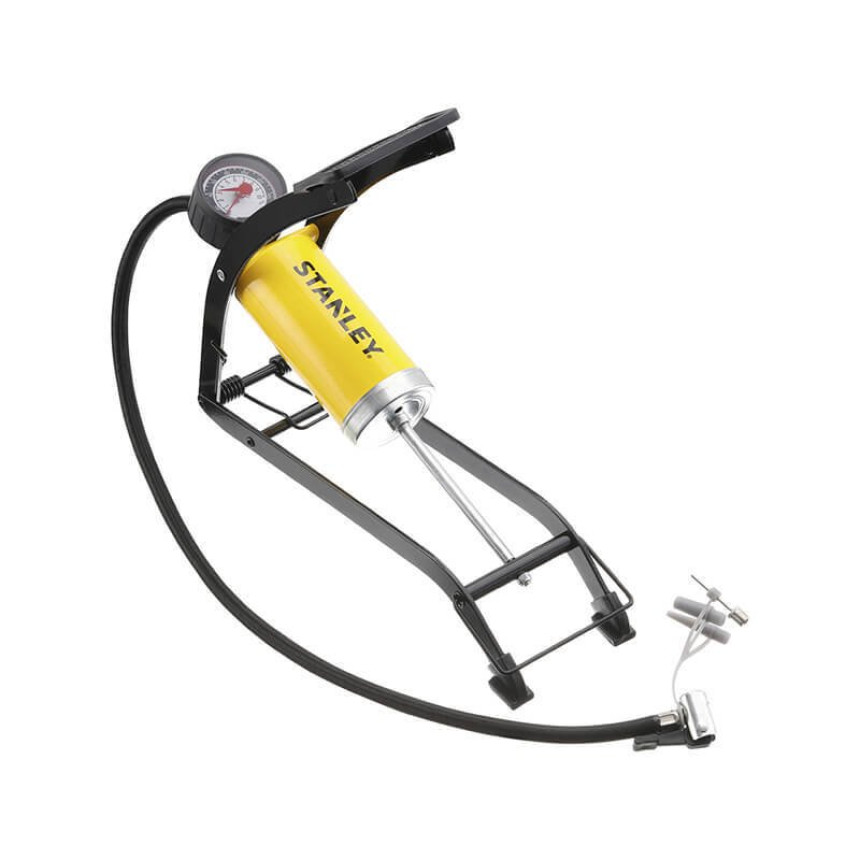 Насос Stanley ножний високого тиску з манометром STHT80894-1