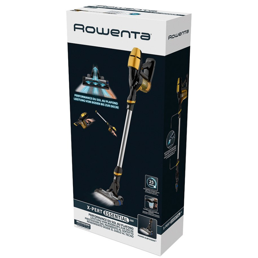 Акумуляторний пилосос Rowenta RH7324WO + вентилятор VU1950F2