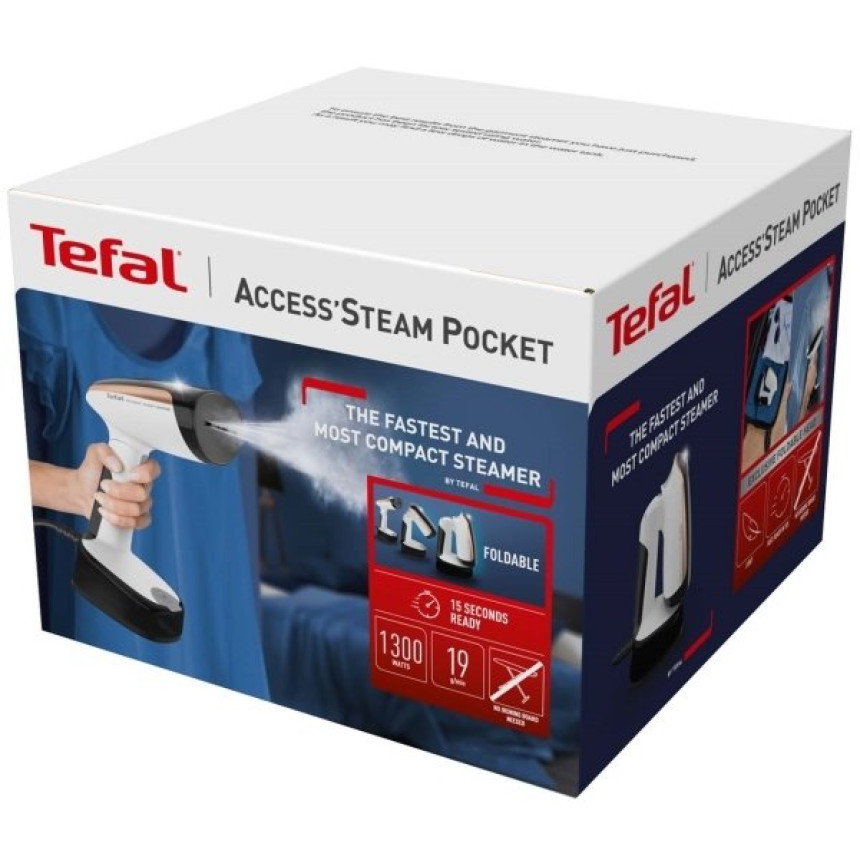 Відпарювач ручний Tefal Access Steam Pocket DT3030E0