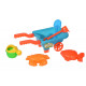 Набір для гри з піском Same Toy 6 одиниць блакитний (B015-But-2)