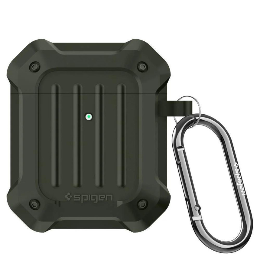 Чохол Spigen для Airpods Tough Armor Military Green