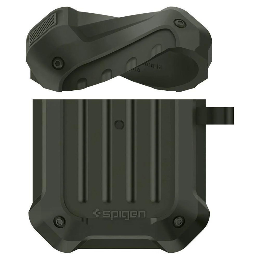 Чохол Spigen для Airpods Tough Armor Military Green
