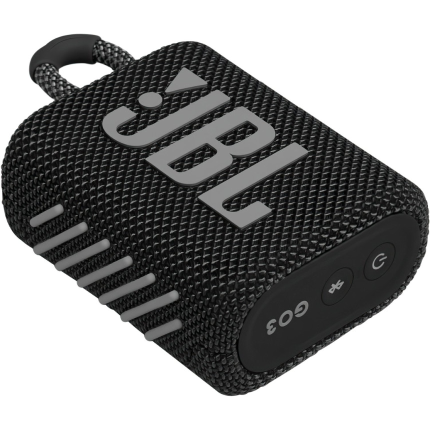 Портативна акустика JBL GO 3 Black (JBLGO3BLK)