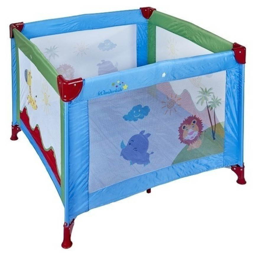 Манеж Wonderkids BabyJoy синій/зелений (WK20-H05-001) Манеж Wonderkids BabyJoy синій/зелений (WK20-H05-001)