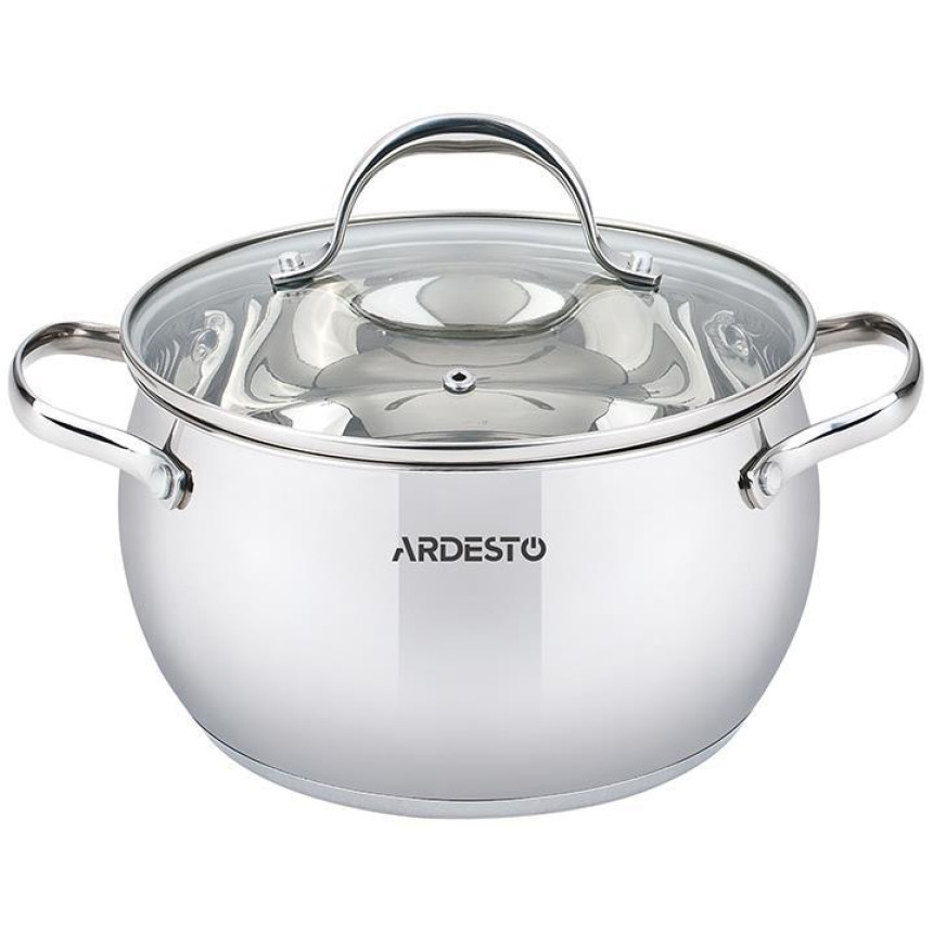 Каструля Ardesto Gemini, 4,0 л, нержавіюча сталь Каструля Ardesto Gemini, 4,0 л, нержавіюча сталь
