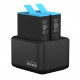 Зарядний пристрій GoPro Dual Battery Charger + Battery для HERO9 Black (ADDBD-001-EU) Зарядний пристрій GoPro Dual Battery Charger + Battery для HERO9 Black (ADDBD-001-EU)