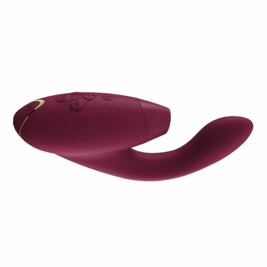 Womanizer Duo - подвійний стимулятор для клітора та точки G (Crimson)