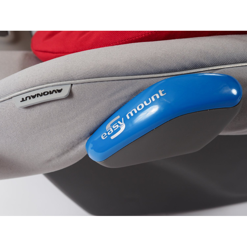 Автокрісло AVIONAUT KITE+ Light grey/Red (AV-302-K.01)
