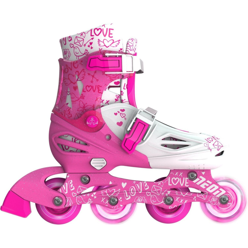 Ролики Neon INLINE SKATES Рожевий (розмір 34-38) Ролики Neon INLINE SKATES Рожевий (розмір 34-38)