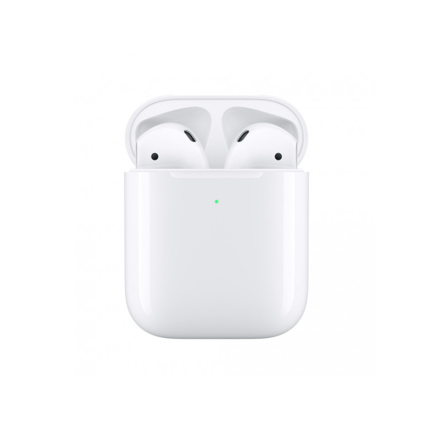 Бездротові навушники Apple AirPods 2019 with Wireless Charging Case (MRXJ2) Бездротові навушники Apple AirPods 2019 with Wireless Charging Case (MRXJ2)