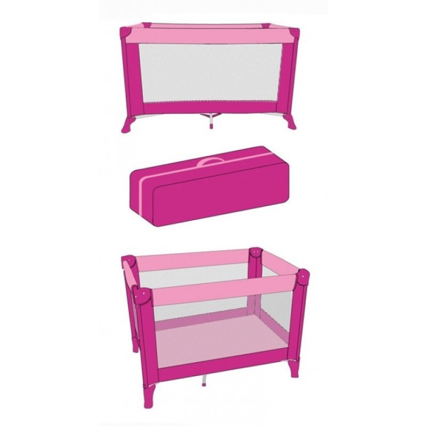 Манеж Geoby H-224 Pink (5393)