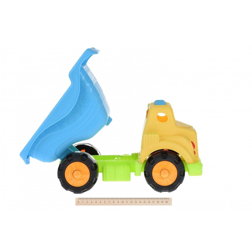 Набір для гри з піском Same Toy Вантажівка 6 одиниць жовта (973Ut-2)