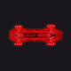 Скейтборд Neon Cruzer Red (N100791)