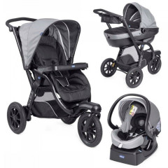 Універсальна коляска 3в1 Chicco Trio Activ3 Dark Gray (79270.40)