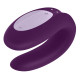 Вібратор для пари з керуванням через програму Satisfyer Double Joy Purple - 9х5.7см, (фіолетовий) Вібратор для пари з керуванням через програму Satisfyer Double Joy Purple - 9х5.7см, (фіолетовий)
