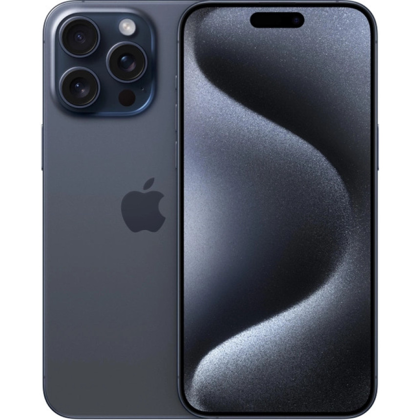 Мобильный телефон Apple iPhone 15 Pro Max 1TB Blue Titanium (MU7K3RX/A) Мобильный телефон Apple iPhone 15 Pro Max 1TB Blue Titanium (MU7K3RX/A)