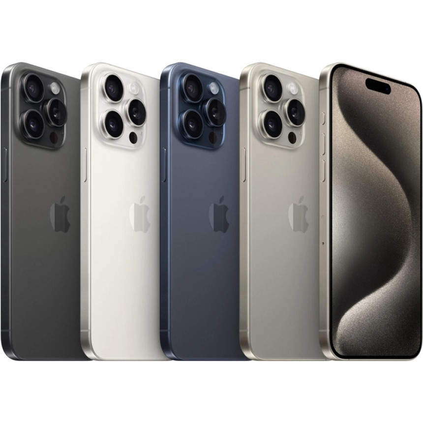 Мобильный телефон Apple iPhone 15 Pro Max 1TB White Titanium (MU7H3RX/A)
