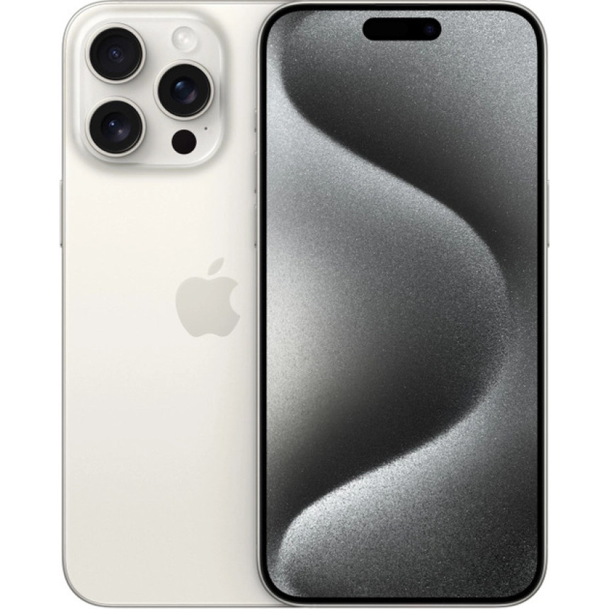 Мобильный телефон Apple iPhone 15 Pro Max 1TB White Titanium (MU7H3RX/A) Мобильный телефон Apple iPhone 15 Pro Max 1TB White Titanium (MU7H3RX/A)